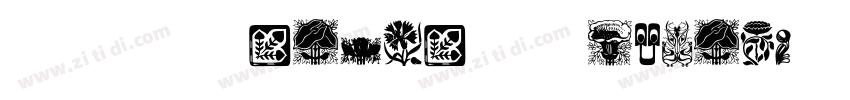 YG Floral Unicode字体转换